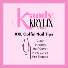 Load image into Gallery viewer, XXL Coffin Nail Tips
