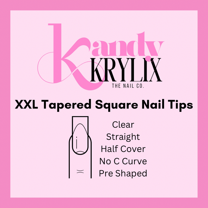 XXL Tapered Square Nail Tips